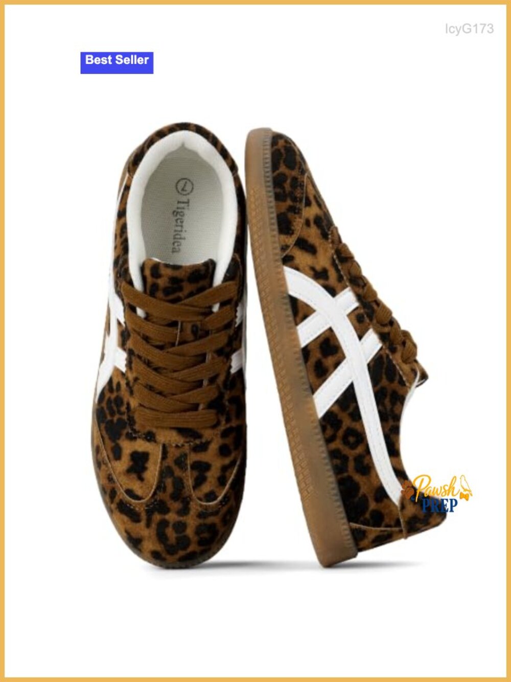 Lightweight Lace Up Fashion Sneakers Non-slip Retro Walking Shoes Trendy